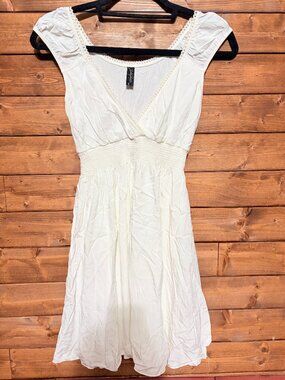Montreal-based brand Joshua Perets White Dress